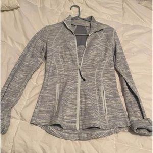 Gray/blue lululemon define jacket